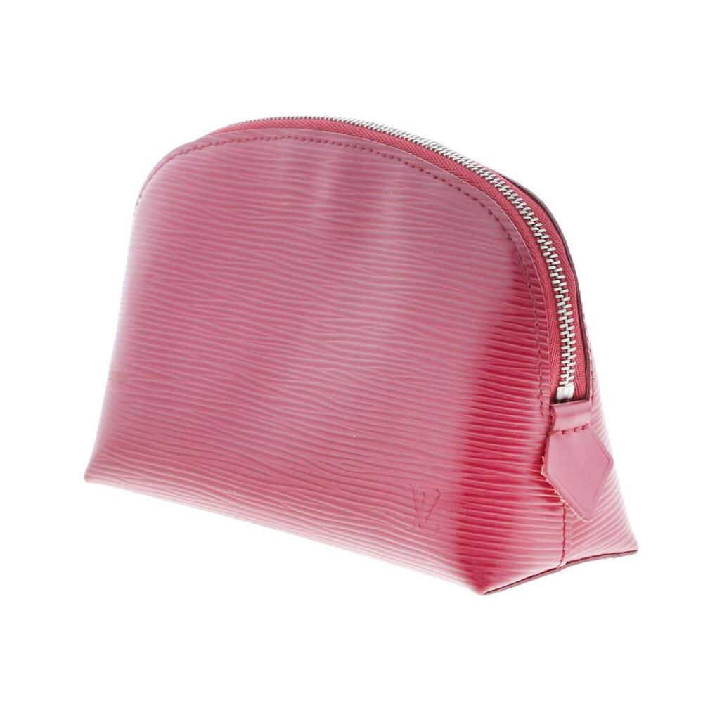 LOUIS VUITTON Cosmetic Bag Shoulder Pouch Clutch Epi Fuchsia Pink - Picture 2 of 9